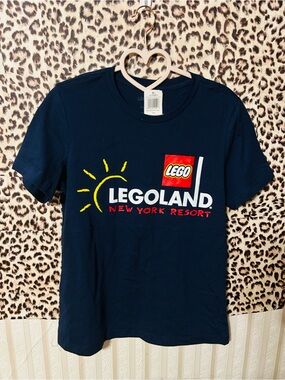 Lego Navy Blue LEGOLAND New York Resort Graphic Tee with Yellow Sun
